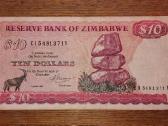 Zimbabvės 10 $ banknotas