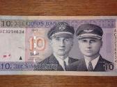 Lietuvos 10 litu banknotas