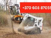 Freza, Bobcat, grėblys, greideris, apželdinimas - nuotraukos Nr. 4