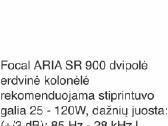 Focal Aria Sr 900 dvipolė erdvinė kolonėlė - nuotraukos Nr. 4