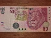 Pietų Afrikos 50 rand banknotas