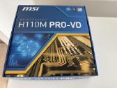 Msi H110m Pro-vd pagrindinė plokštė – nauja