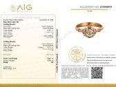 Sužadetuvių žiedas su briliantu (0,63ct) - nuotraukos Nr. 2