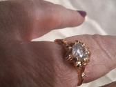 Sužadetuvių žiedas su briliantu (0,63ct) - nuotraukos Nr. 7