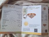 Sužadetuvių žiedas su briliantu (0,63ct) - nuotraukos Nr. 11