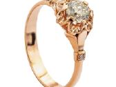 Sužadetuvių žiedas su briliantu (0,63ct) - nuotraukos Nr. 17