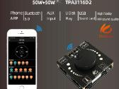 Bluetooth ir Aux garso stiprintuvas