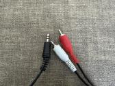 Audio kabelis 2xrca - 3,5mm minijack 10 m