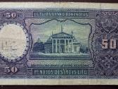 50 Litų 1928 m. A serija - nuotraukos Nr. 2