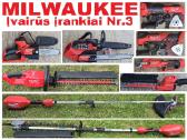 Milwaukee įvairūs įrankiai 13 modelių