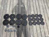 Metalinis hanteliai insportline Profist 30kg 2x