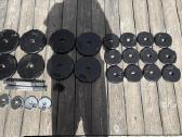 Metalinis hanteliai insportline Profist 30kg 2x - nuotraukos Nr. 2
