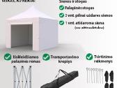 Prekybinė Palapinė 3x3 „Zeltpro Titan“ – Pigiai