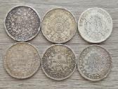 5 Frankai 1867-1877 Prancūzija. Kaina 300 Eur