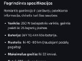 Samebike elektrinis dviratis - nuotraukos Nr. 5