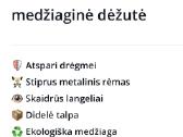Sulankstoma medžiaginė dėžė - nuotraukos Nr. 2