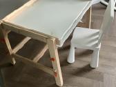 Ikea stalas ir kėdutė vaikui