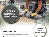 Trinkelių klojimo meistrai bei pagalbiniai