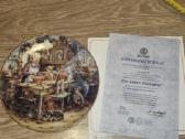Dekoratyvinė lėkštė 19 cm su sertifikatu