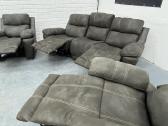 Minkštas svetainės komplektas su El. Recliner - nuotraukos Nr. 2