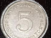 Panama 5 sentavai 1967 - nuotraukos Nr. 2