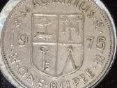 Mauricijus 1 rupija 1975 - nuotraukos Nr. 2