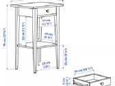 Ikea Hemnes naktiniai staliukai - nuotraukos Nr. 2