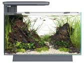 Akvariumas su apšvietimu , filtru ir šildytuvu