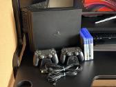 Sony Playstation 4 Pro, 1 TB Cuh-7216b su priedais - nuotraukos Nr. 2