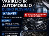 Variklių plovimas Automobilių Plovimas ir Valymas