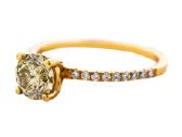 Sužadėtuvių žiedas su deimantu (1,17ct) - nuotraukos Nr. 8