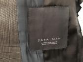 Zara Man stilingas pilkos spalvos švarkas M - nuotraukos Nr. 4