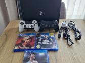 Ps4 pro+2pultai + žaidimai