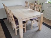 Ąžuolo masyvo valgomojo komplektas - nuotraukos Nr. 2