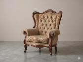 Viktorinio stiliaus sofa ir 2 foteliai - nuotraukos Nr. 3