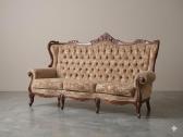 Viktorinio stiliaus sofa ir 2 foteliai - nuotraukos Nr. 2