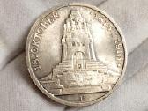 Vokietija. 3 markės. Unc. Sidabras '900.
