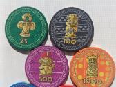 Pokerio žetonai - nuotraukos Nr. 2
