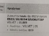 Vaikiškas fotelis zuikutis - nuotraukos Nr. 3