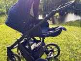 Išskirtinis 3in1 vežimėlis Ptit Chou Trento Navy - nuotraukos Nr. 10