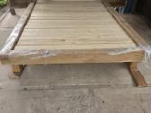 Nauja ąžuolinė lova 140*2000