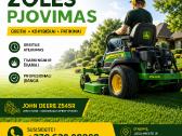 Sklypų šienavimas-žolės, vejos pjovimas.