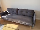 Sofa lova Amy, audinys Monolith 92
