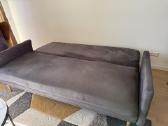 Sofa lova Amy, audinys Monolith 92 - nuotraukos Nr. 2