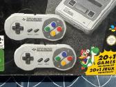 Nintendo Classic Mini Snes + dėžė + 2 pulteliai +