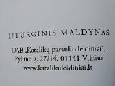 Liturginis maldynas (2007 m) - nuotraukos Nr. 5