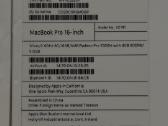 MacBook Pro 16" 2019 i7 / 16gb / 512gb / Radeon 53 - nuotraukos Nr. 3