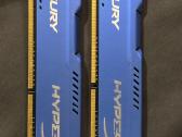 RAM Ddr3 2 x 4gb Kingston operatyvinė atmintis