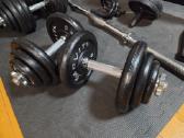 Hanteliai ketaus 40kg. 2x20kg