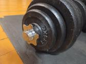 Hanteliai ketaus 80kg. 2x40kg - nuotraukos Nr. 3